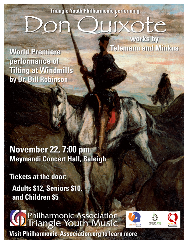 Don Quixote Triangle Youth Philharmonic  Concert November 22nd 2015 